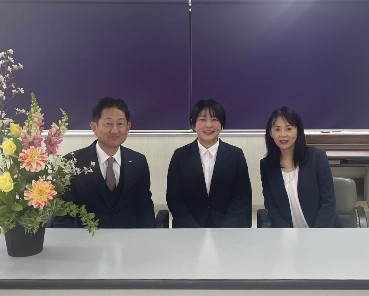 令和7年度　入社式