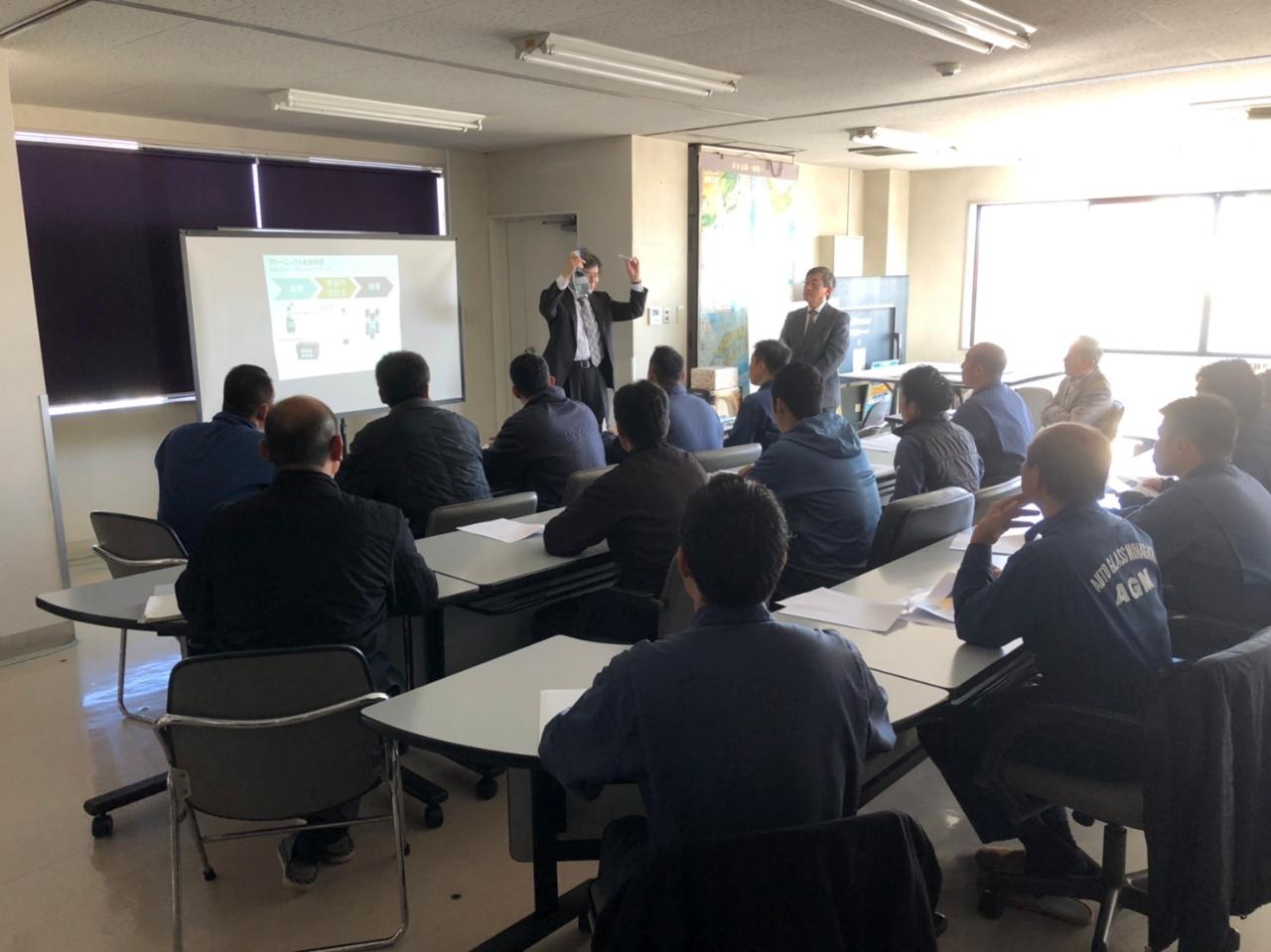 新接着剤の講習会開催！